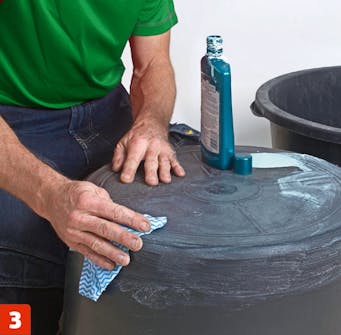 Støpe bålpanne i betong Støpe bålpanne i betong